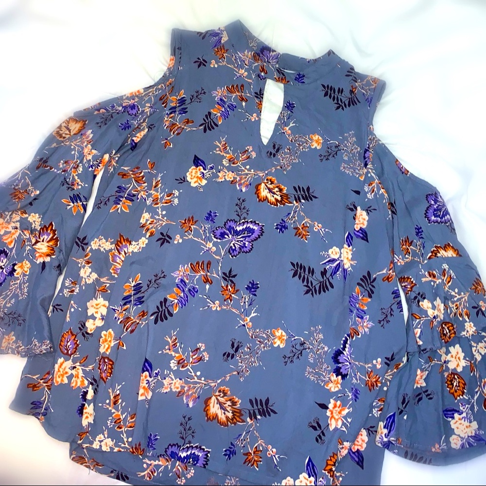 Boho long sleeve top